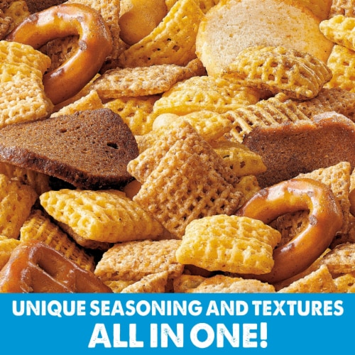 Chex Mix Traditional Family Size Savory Snack Mix Perspective: top