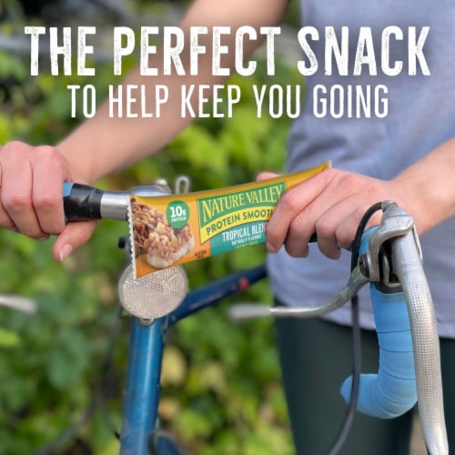 Nature Valley Protein Smoothie Tropical Blend Chewy Snack Bars Perspective: top