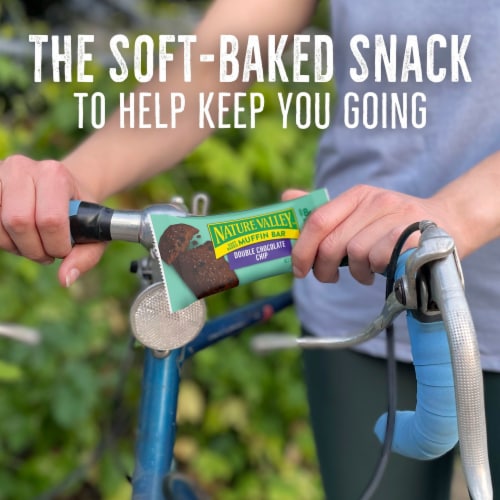 Nature Valley Double Chocolate Chip Soft Baked Muffin Bars Perspective: top