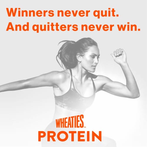 General Mills Wheaties Protein Honey Pecan Breakfast Cereal Perspective: top