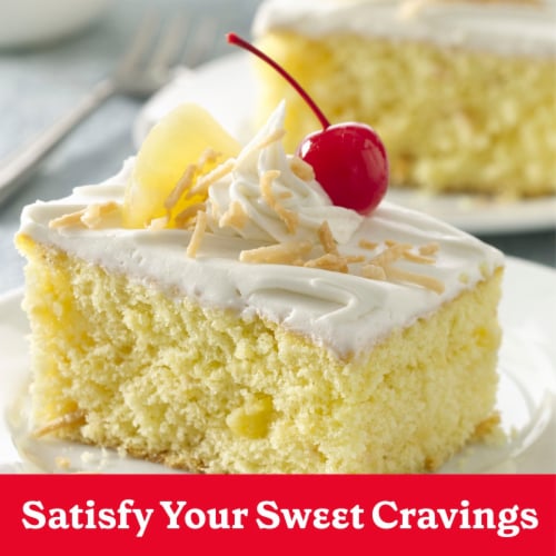 Betty Crocker Lower Sugar Yellow Cake Mix Perspective: top