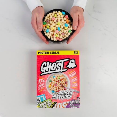 Ghost Protein Cereal Marshmallow Perspective: top