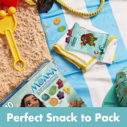 Betty Crocker Disney Moana Fruit Flavored Snacks Perspective: top