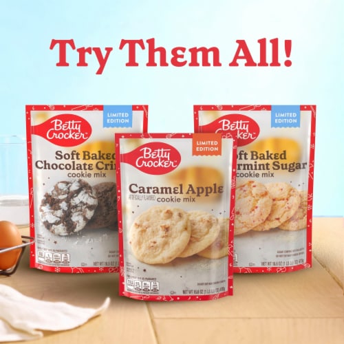 Betty Crocker Limited Edition Caramel Apple Cookie Mix Perspective: top