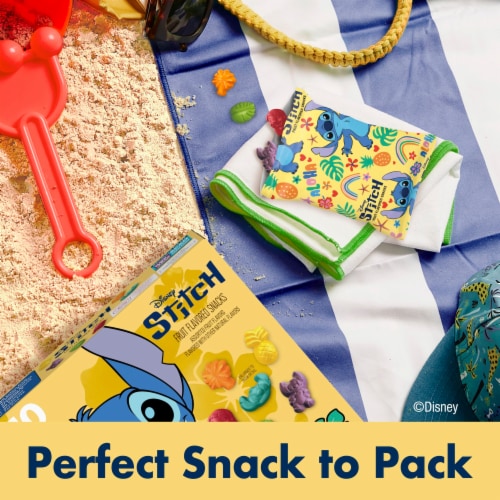 Betty Crocker Disney Stitch Fruit Flavored Snacks Perspective: top