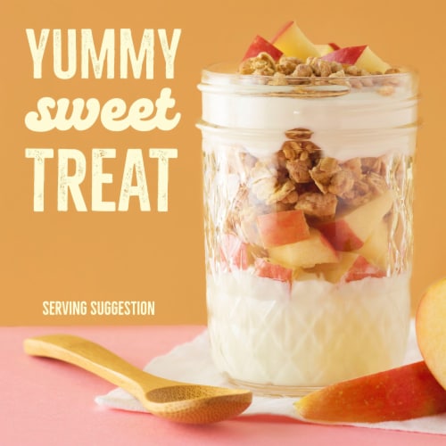 Nature Valley Dipped Salted Caramel Flavored Granola Perspective: top