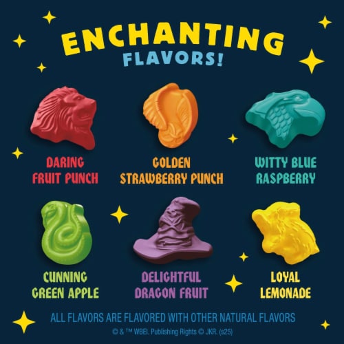 Harry Potter Gluten Free Fruit Flavored Snacks Perspective: top
