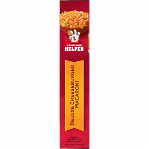 Hamburger Helper Double Cheeseburger Macaroni Perspective: top