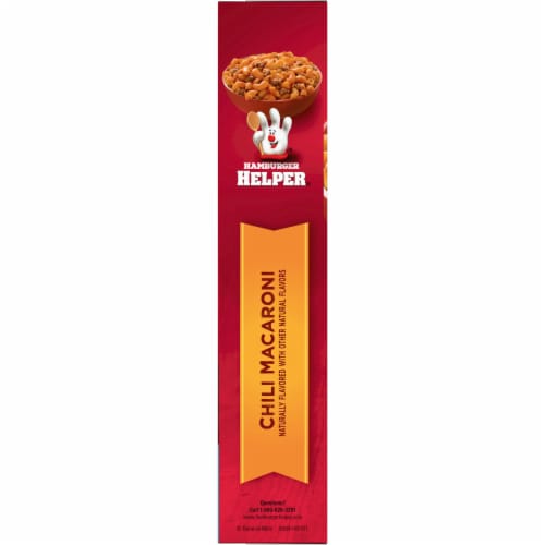 Hamburger Helper Chili Macaroni Perspective: top