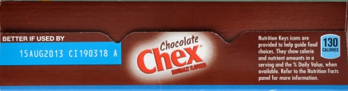 Chocolate Chex Cereal Perspective: top