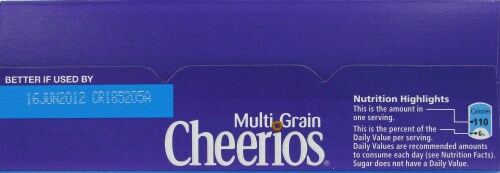 Cheerios Multi Grain Cereal Perspective: top