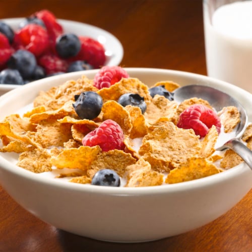 Total Whole Grain Flakes Breakfast Cereal Perspective: top