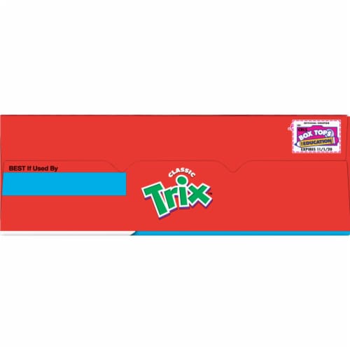 Trix Fruit Flavored Cereal Perspective: top