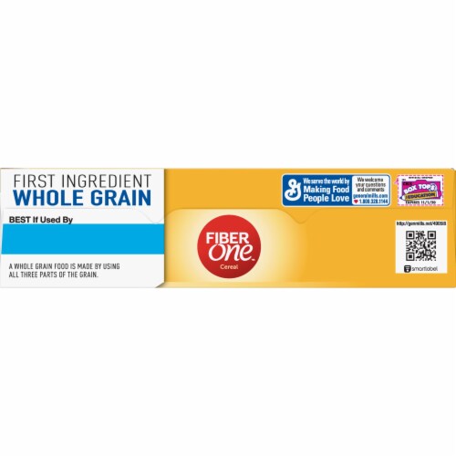 General Mills Fiber One Honey Clusters Cereal Perspective: top