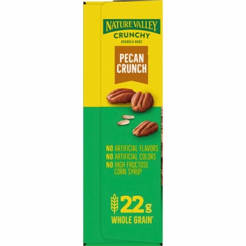Nature Valley™ Crunchy Pecan Crunch Granola Bars Perspective: top