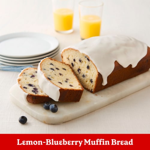 Betty Crocker Blueberry Muffin Mix Perspective: top