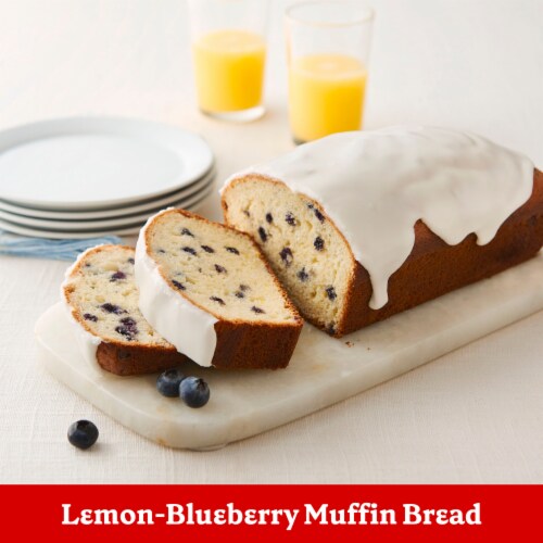 Betty Crocker Blueberry Muffin Mix Perspective: top