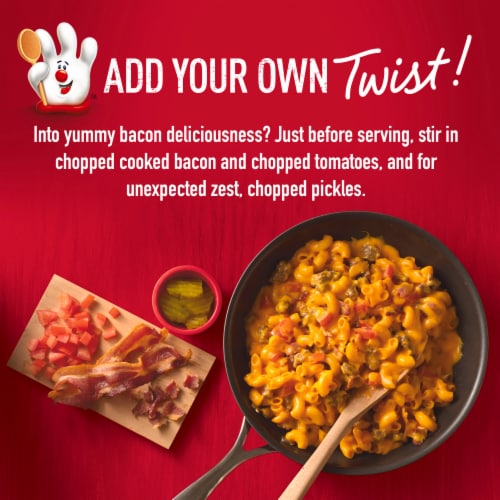 Hamburger Helper™ Cheeseburger Macaroni Made With Real Cheese Perspective: top