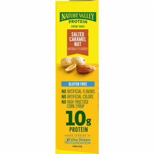 Nature Valley Salted Caramel Chewy Granola Bars Perspective: top