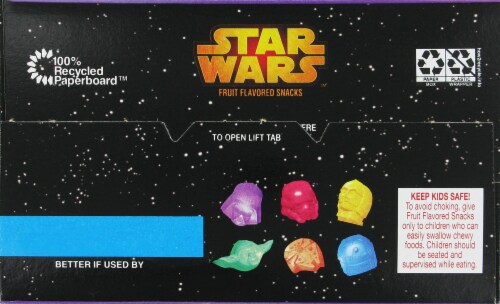 Star Wars Fruit Snacks Mega Pack Perspective: top