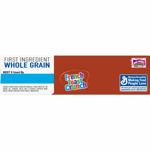 General Mills French Toast Crunch Cereal Perspective: top