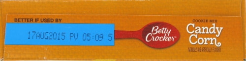 Betty Crocker Candy Corn Cookie Mix Perspective: top