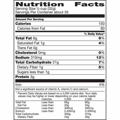 Gardetto's Original Recipe Snack Mix (40 Ounce) Perspective: top