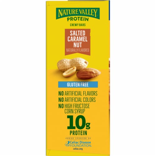 Nature Valley Salted Caramel Granola bars Perspective: top