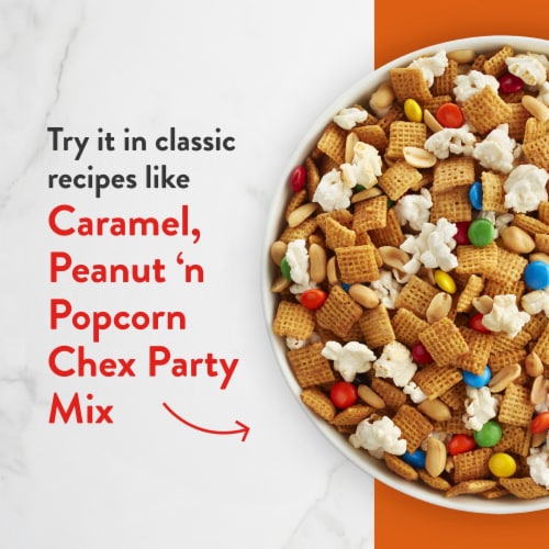General Mills Honey Nut Chex Cereal Perspective: top
