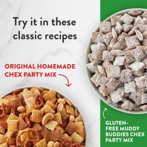 Corn Chex Made with Whole Grain Gluten Free Breakfast Cereal Perspective: top