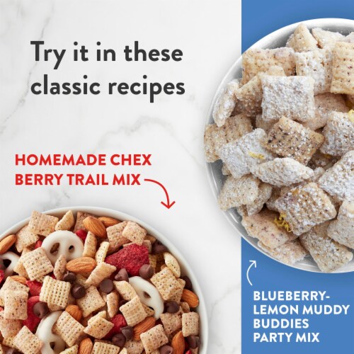 General Mills Blueberry Chex Cereal Perspective: top