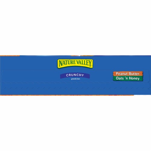 Nature Valley Crunchy Oats 'n Honey & Peanut Butter Granola Bars Mega Pack Perspective: top