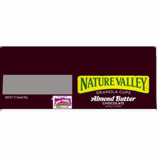 Nature Valley Almond Butter Chocolate Granola Cups Perspective: top