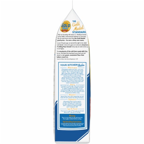 Gold Medal All Purpose Flour Perspective: top