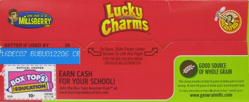 Lucky Charms Perspective: top