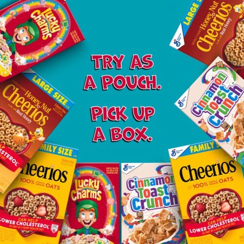 General Mills Cereal Variety Pack Perspective: top