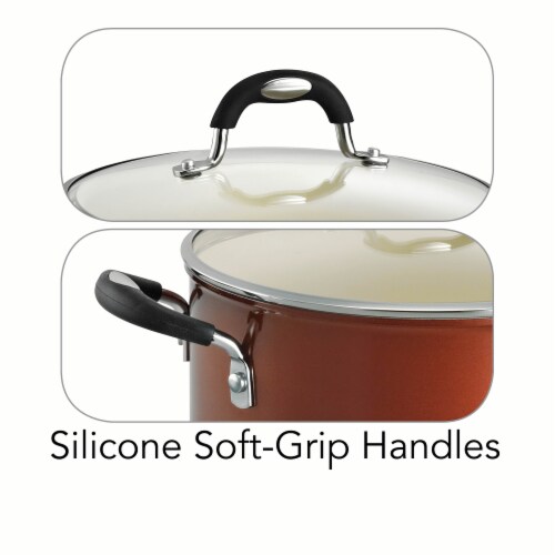 Tramontina Covered Dutch Oven - Copper Perspective: top
