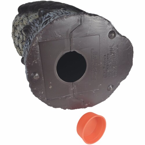 Gardeneer 18 In. H. Solar Motion Activated Owl Pest Deterrent Decoy MRHO-4 Perspective: top