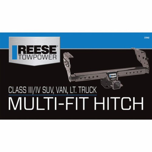 Reese Towpower 37042 Class III Max Frame Trailer Tow Hitch w/ 2 In