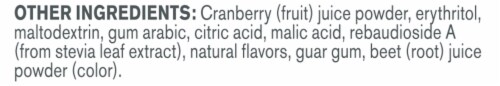 NeoCell Collagen Beauty Infusion With Biotin Cranberry Powder Perspective: top