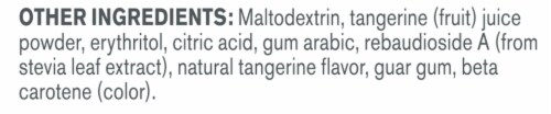 NeoCell Collagen Beauty Infusion With Biotin Tangerine Powder Perspective: top