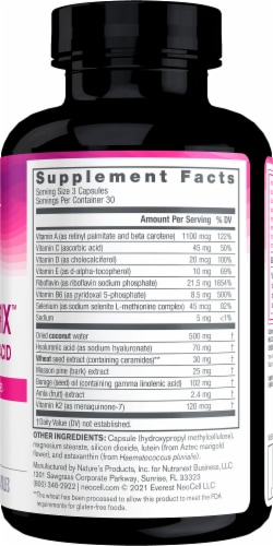 NeoCell Glow Matrix With Hyaluronic Acid Capsules Perspective: top