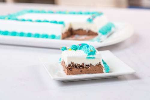 Carvel® Celebration Chocolate and Vanilla Ice Cream Cake Perspective: top