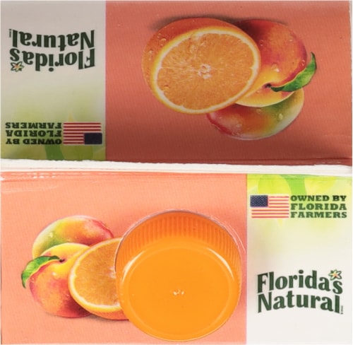 Florida's Natural Orange Peach Mango Juice Perspective: top