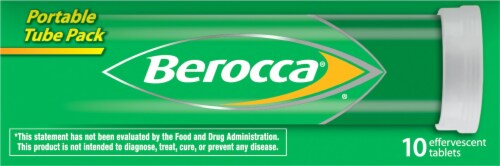 Berocca Orange Effervescent Tablets Perspective: top