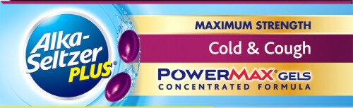 Alka-Seltzer Plus Cold and Cough PowerMax® Liquid Gels Perspective: top