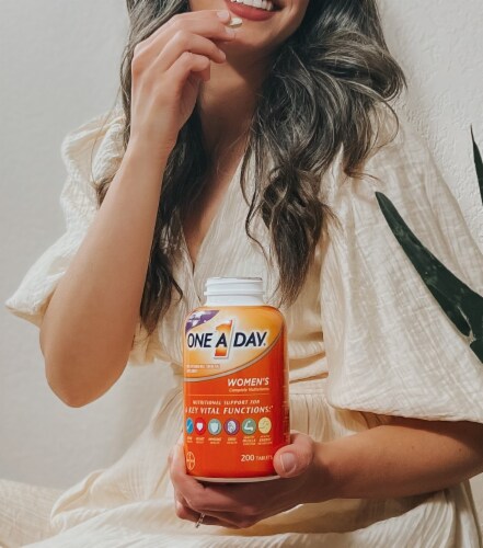 One A Day® Women's Complete Multivitamin Tablets Perspective: top