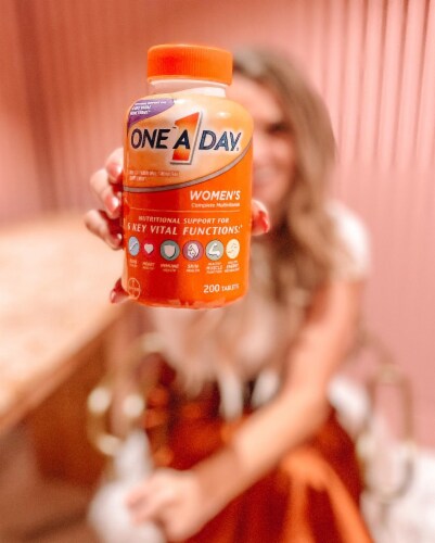One A Day® Women’s Complete Multivitamin Tablets Perspective: top