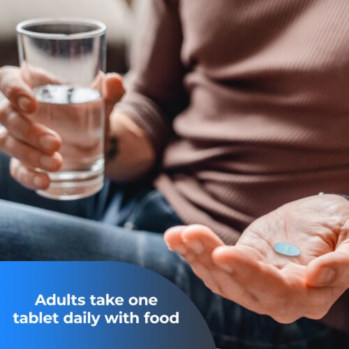 One A Day® Men’s 50+ Complete Multivitamin Tablets Perspective: top
