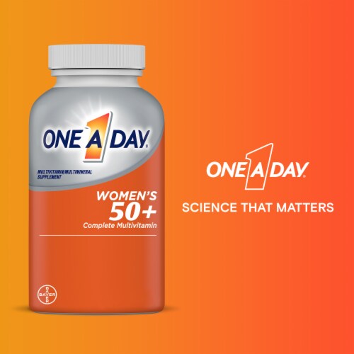 One A Day® Womens 50+ Complete Multivitamin Tablets Perspective: top
